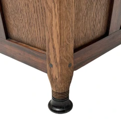 Jac. van den Bosch Art Deco Amsterdamse School Litter Basket for 't Binnenhuis